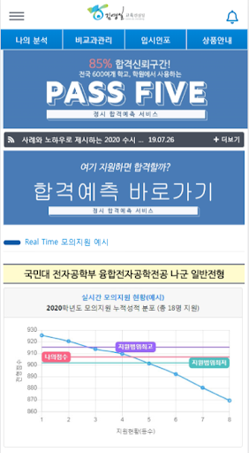 Android application 김영일교육컨설팅 screenshort
