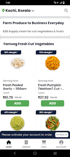 Famveg - Fresh Cut Vegetables Screen 2
