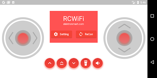 Android application RC WiFi screenshort