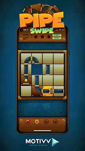 Android application Pipe Swipe screenshort