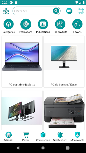 Solucom ERP - Force de Vente Screen 2