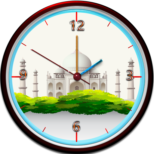 Tajmahal Clock Live Wallpaper logo