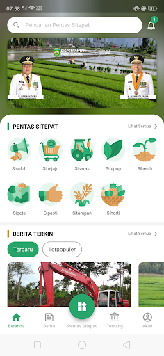 Android application Pentas Sitepat screenshort