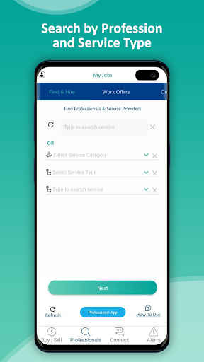Yakazi Hire Workers & Tools Screen 2