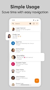 Simple SMS Messenger Screenshot