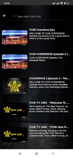 Screenshot of OVW WRESTLING