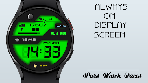 Colorful Digital Watch Face screenshot 23