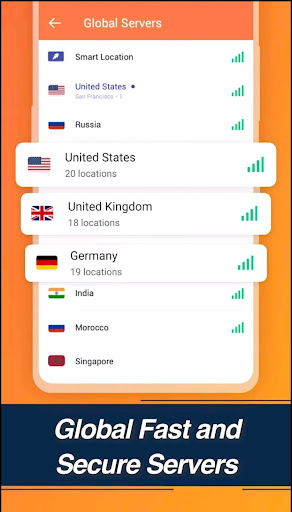 Secure Shield VPN - Safer net Screen 3