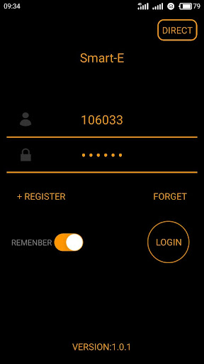 Android application Smart-E screenshort