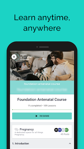Android application MEM Club by My Expert Midwife screenshort
