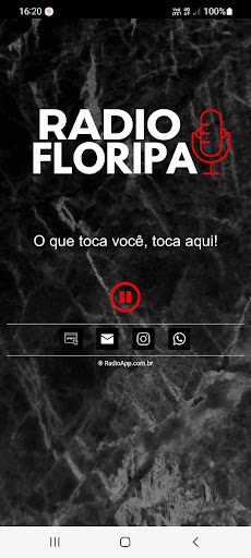 Android application Rádio Floripa screenshort