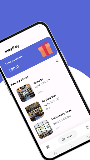 Android application Inkypay screenshort