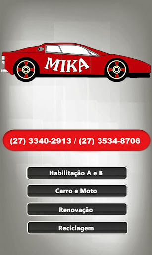 Android application CFC Mika screenshort