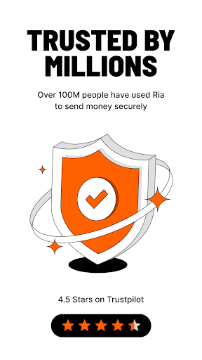 Screenshot of Ria Money Transfer: Send Money
