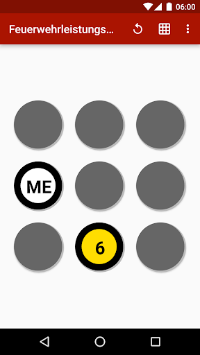 Android application Feuerwehrleistungsbewerb screenshort