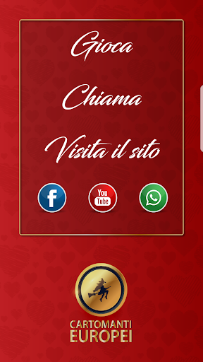 Android application Tarocchi Cartomanti Europei screenshort