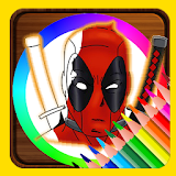 Coloring Book For Super Heros icon