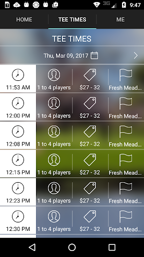 Fresh Meadow Golf Tee Times Screen 3