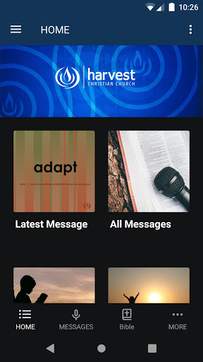 Android application Harvest Christian Church screenshort