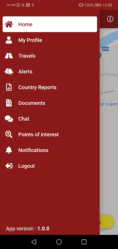 Android application Auxilia TRM screenshort