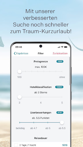 Kurzurlaub.de Screen 3