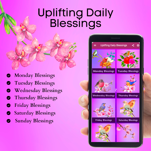 Android application Uplifting Daily Blessings screenshort