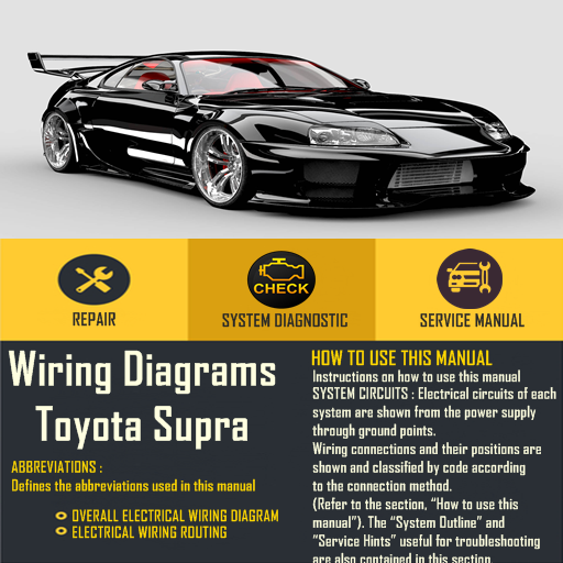 Wiring Diagrams Toyota Supra logo