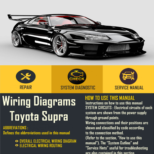 Wiring Diagrams Toyota Supra 2.5 Icon