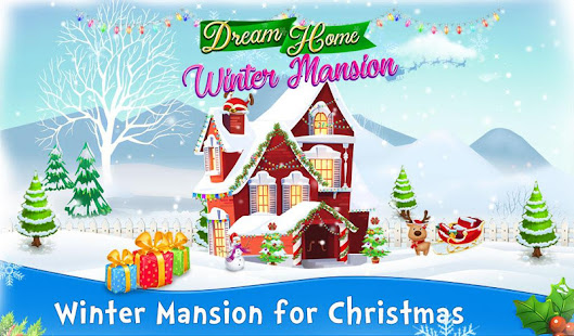 Télécharger Gratuit Dream Home Winter Mansion - Home Decoration Game APK MOD (Astuce) screenshots 1