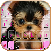 Cute Tongue Cup Puppy Keyboard Theme