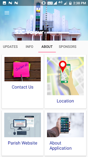 Android application SJC Vaipur - St. Joseph Church screenshort