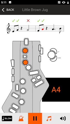 Screenshot of Aerophone GO Plus