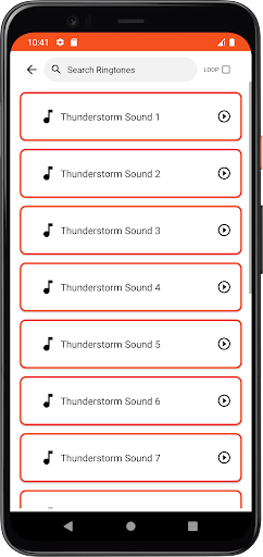 Thunderstorm Sounds Screen 3