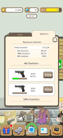 Game screenshot Gun Shop Simulator apk download