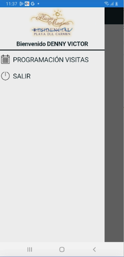 Programación de Visitas Screen 2