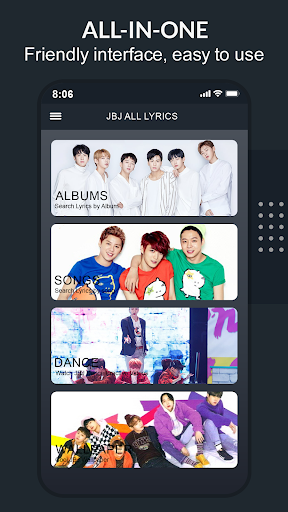 JBJ Lyrics, MVs & Wallpaper Screen 2