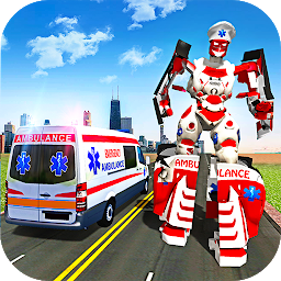 Icon image Ambulance Robot City Rescue Game