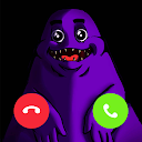 Herunterladen Grimace Fake Call Prank Installieren Sie Neueste APK Downloader