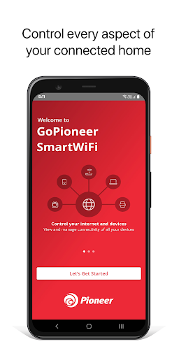 Android application GoPioneer SmartWiFi screenshort