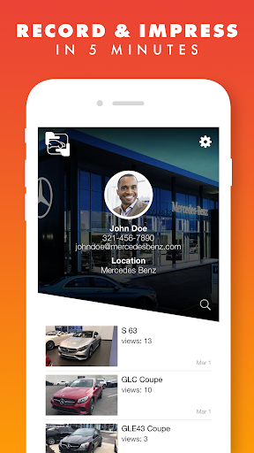 Android application CarFilm screenshort