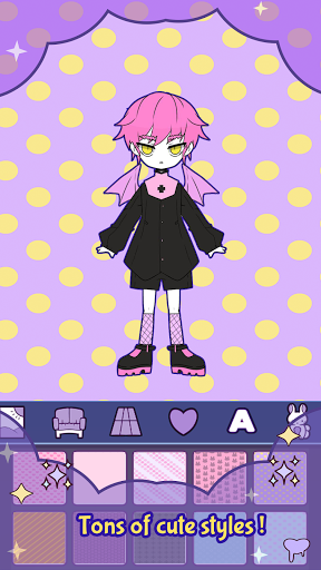 Android application BatDoll monster boy maker game screenshort
