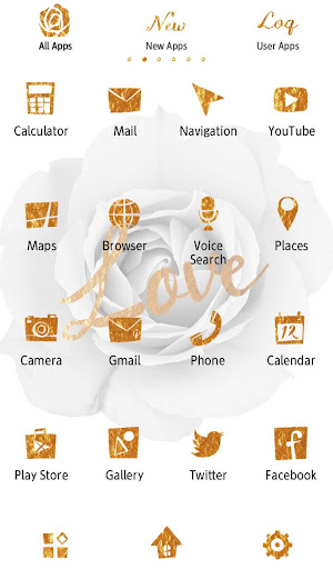 Cool wallpaper-Monochrome Rose Screen 3