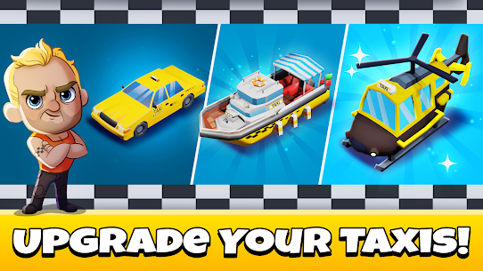 Idle Taxi Tycoon APK + MOD [Free Shopping, Unlimited Money] 2