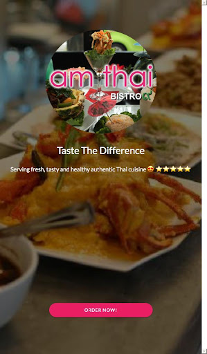 Android application Am Thai Bistro Online Ordering screenshort