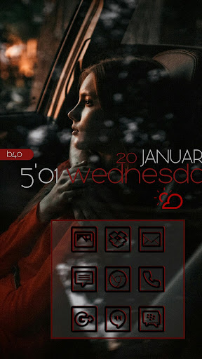 Patti Bills DarkRed Icon Pack