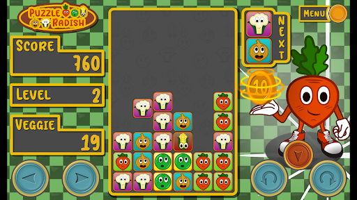 Android application Puzzle Radish screenshort