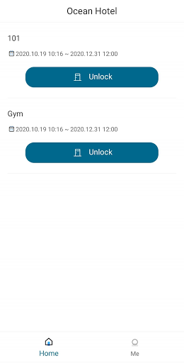 Android application Mola Guest screenshort