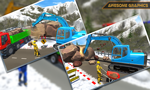 Stone Cutter Heavy Excavator Simulator 20