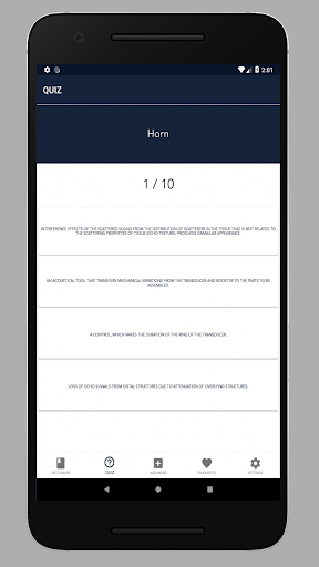 Ultrasonic Dictionary Screen 2