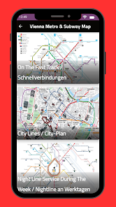 Captura de Pantalla 6 Mapa del metro de Viena 2023 android